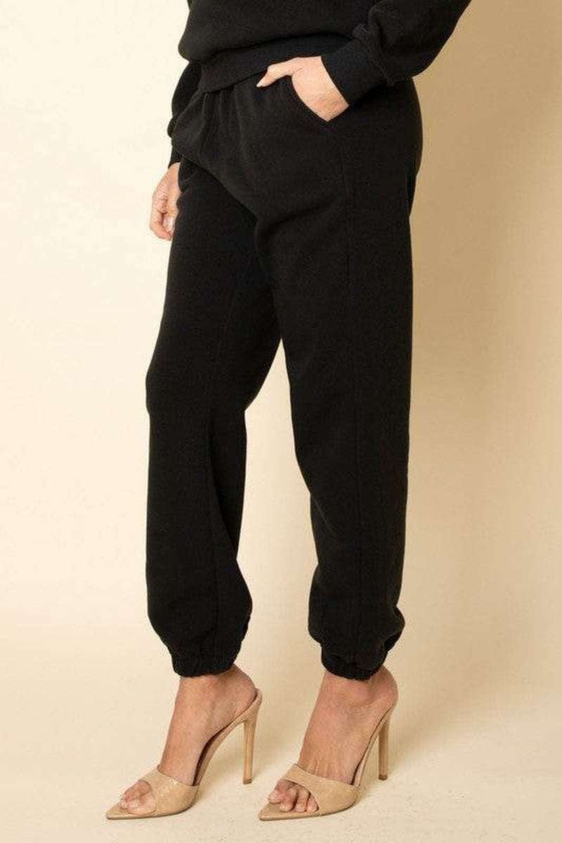 Drawstring Waist Sweatpants