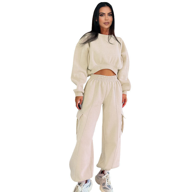 High Waist Sweater & Jogger Set
