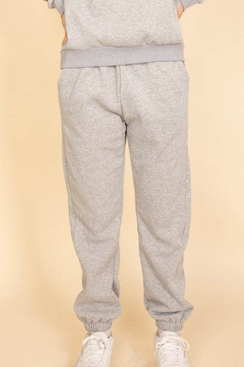 Drawstring Waist Sweatpants
