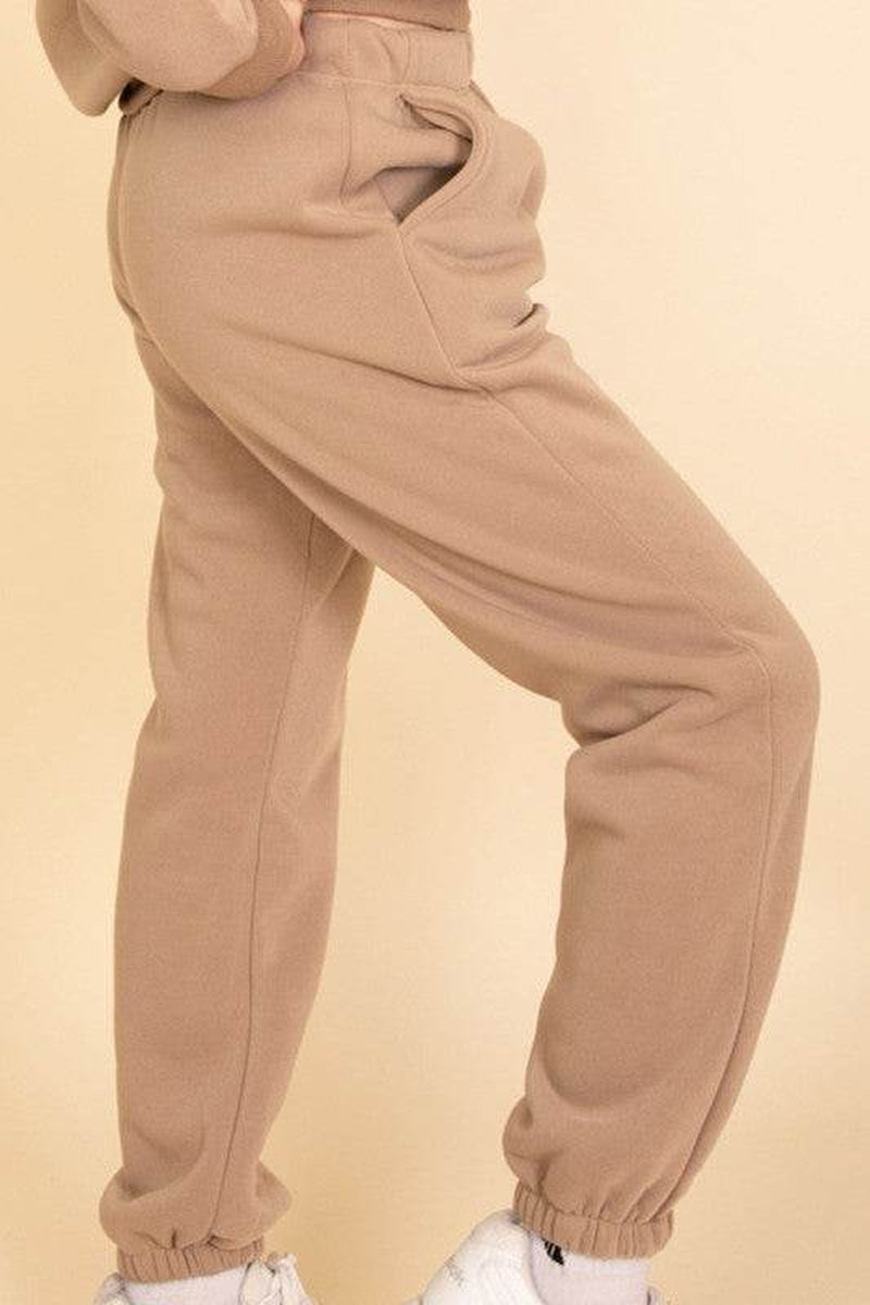 Drawstring Waist Sweatpants