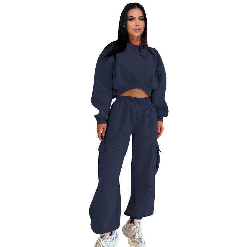 High Waist Sweater & Jogger Set