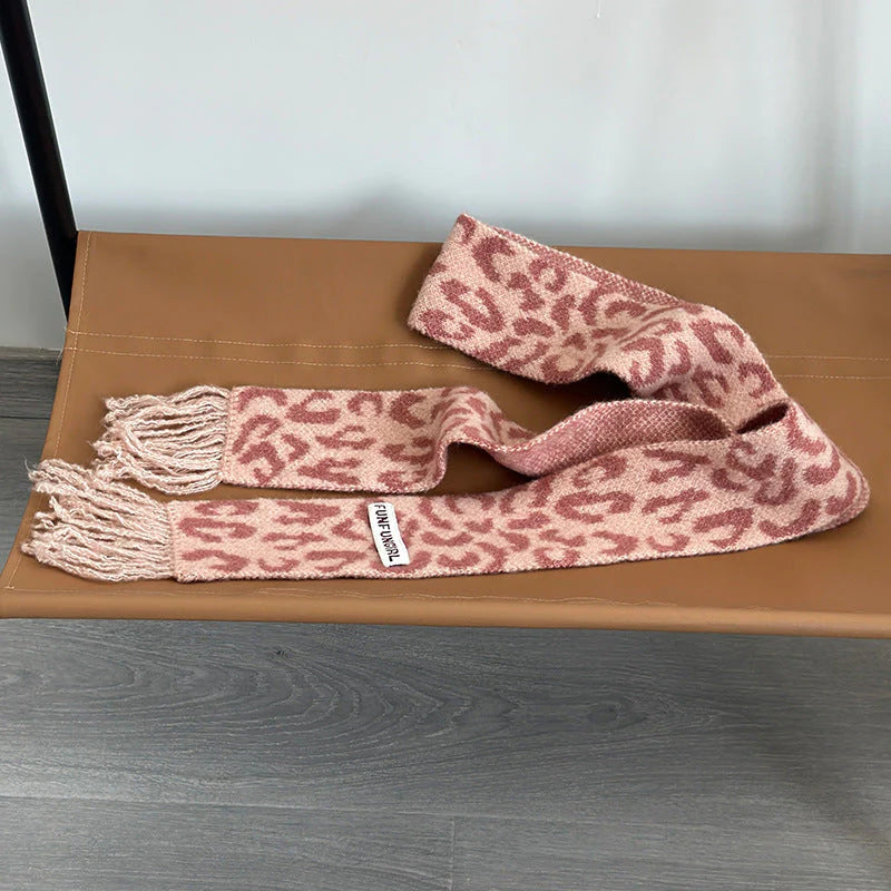 Korean Style Wool Knit Scarf